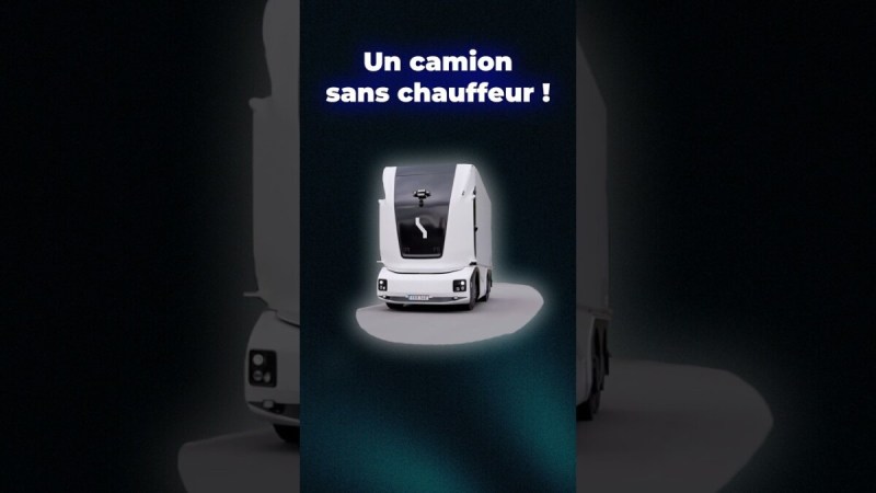 Lidl fait rouler son premier camion sans chauffeur !