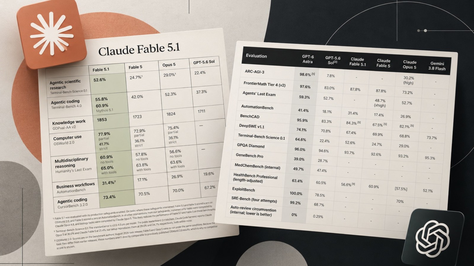 GPT-6, Fable 5.1 : comment lire les benchmarks de Claude et GPT sans se faire avoir