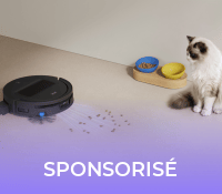 À partir de 599 €, ces nouveaux robots aspirateurs ECOVACS lavent le sol avec un rouleau