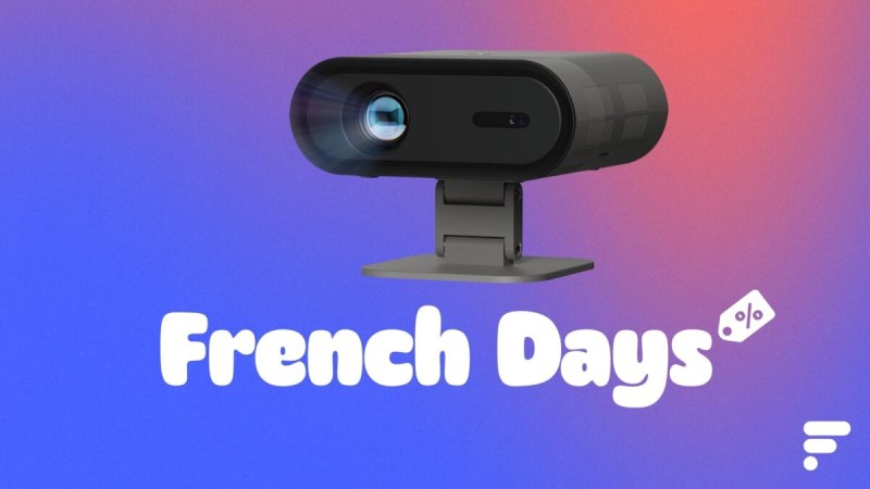 Les French Days font perdre 130 € à ce vidéoprojecteur compact qui ressemble à une webcam