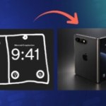 J'ai généré un rendu crédible d'iPhone Duo sur ChatGPT à partir d'un croquis enfantin. // Source : Frandroid