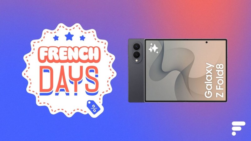 Samsung Galaxy Z Fold 8 : le pliable format passeport perd 400 € pour les French Days