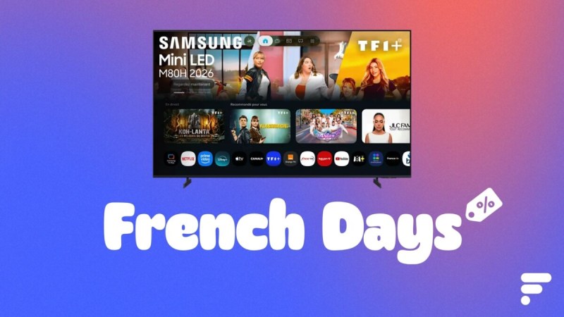 L’un des derniers TV Samsung mini LED 55″ orienté gaming avec 100 Hz profite des bienfaits des French Days