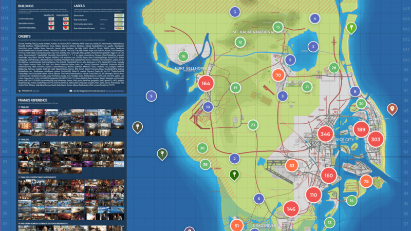 GTA 6 : des fans reconstituent la carte complète de Leonida grâce aux bandes-annonces et aux fuites