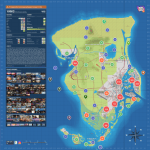 GTA 6 : des fans reconstituent la carte complète de Leonida grâce aux bandes-annonces et aux fuites