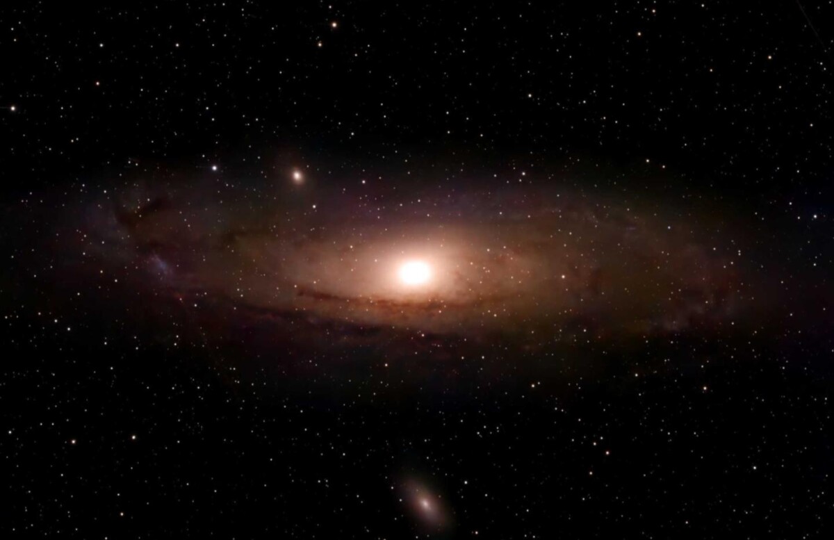 La galaxie d'Andromède - modifiée