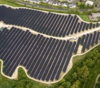 Centrale solaire à Saumur. // Crédits : EDF Power Solutions