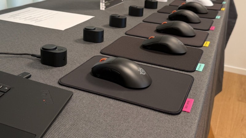 « Batterie infinie », UWB et 8K : SteelSeries dévoile des souris avec des promesses fortes