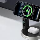 Ce chargeur sans fil Qi2 25 W 2-en-1 avec ventilateur intégré, pensé pour les iPhone et les AirPods, perd 20 %