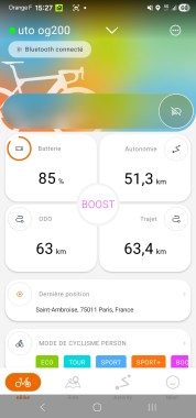 UTO OG200 appli Bafang 1