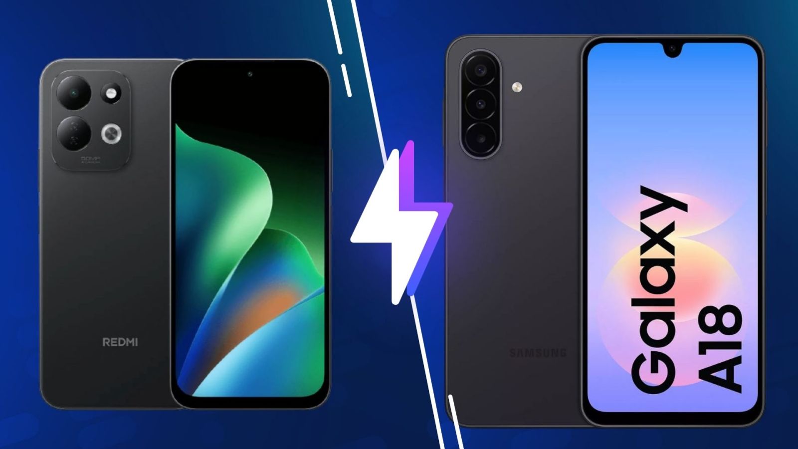 Avec plus ou moins 200 € en poche, faut-il craquer pour le nouveau Samsung Galaxy A18 ou le Xiaomi Redmi 17 ?