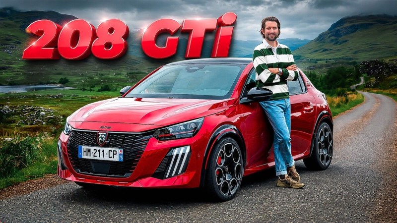 On a conduit la Peugeot e-208 GTi : montez à bord en vidéo de cette citadine électrique sportive qui nous a bluffés