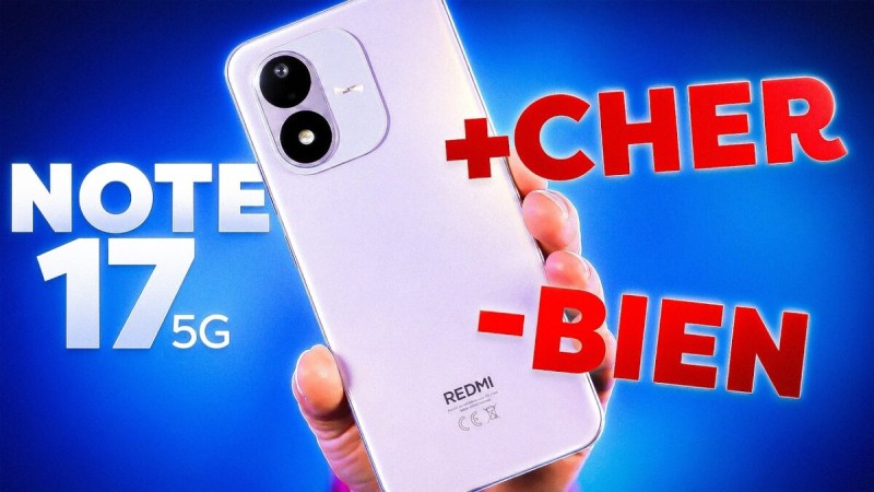 Test vidéo du Xiaomi Redmi Note 17 5G : pourquoi ce nouveau modèle nous déçoit
