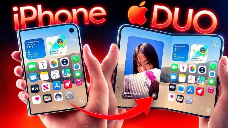 L’iPhone Duo en vidéo : comment Apple tente de masquer la pliure de son premier smartphone pliant