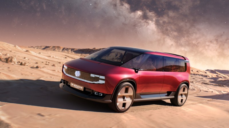 Surprise : voici le Renault E-Space Concept, un concept de monospace électrique pour ringardiser les SUV