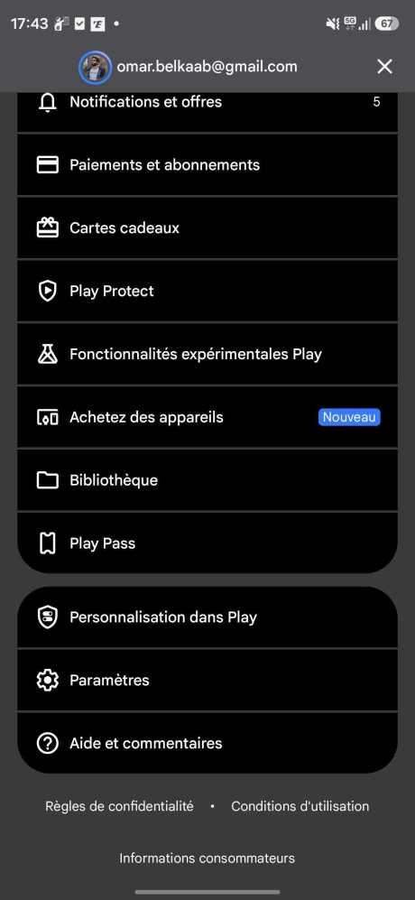 Vous pouvez acheter des appareils sur le Google Play Store // Source : Capture d'écran Frandroid