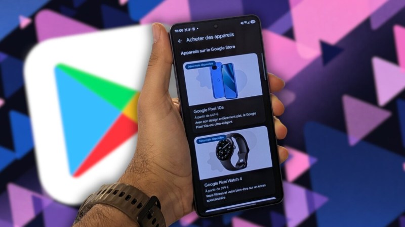 Le Google Play Store se met à vendre des produits Pixel