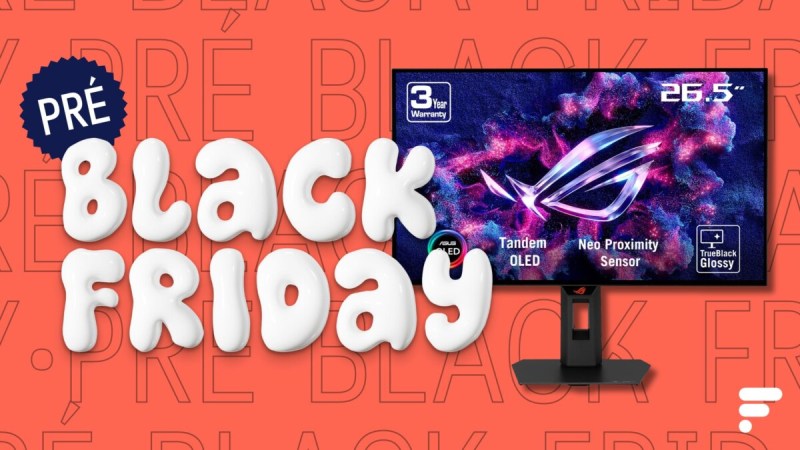 OLED, 280 Hz, 0,03 ms : cet écran PC pensé pour les pros du gaming voit son prix passer sous les 500 € en plein pré-Black Friday