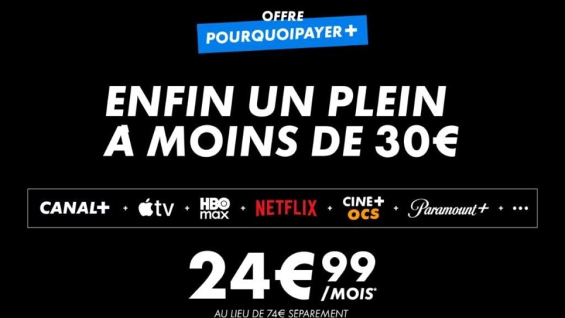 Canal+ régale les sérivores et les cinéphiles avec une offre streaming à moins de 25 €/mois (et Frandroid offre 50 €)