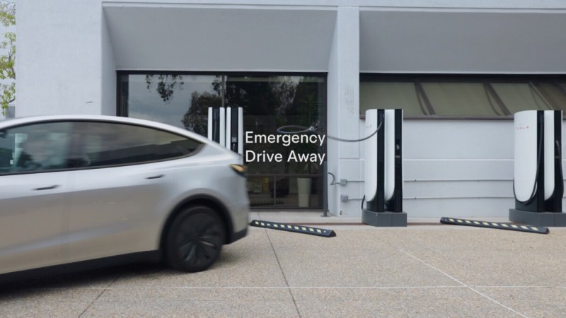 La mise à jour Tesla qui préfère détruire la borne plutôt que piéger le conducteur : Emergency Drive Away