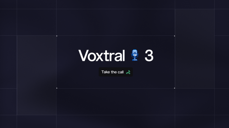 Face à ElevenLabs et ses 90 langues, Mistral dégaine Voxtral 3