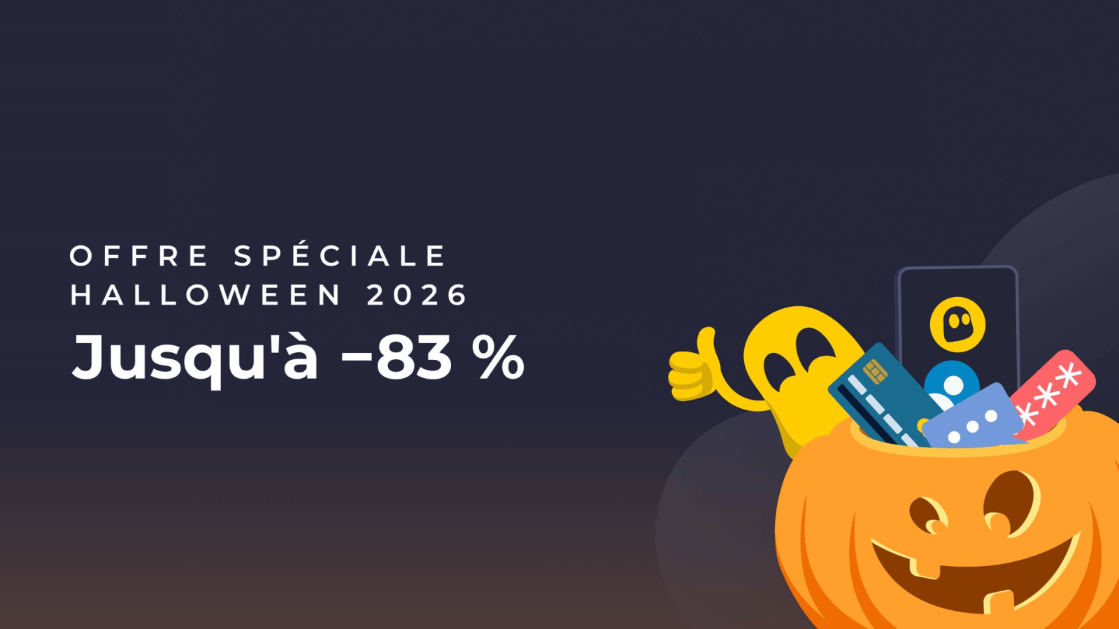 Halloween : CyberGhost fait disparaître 83 % du prix de son VPN [Sponso]