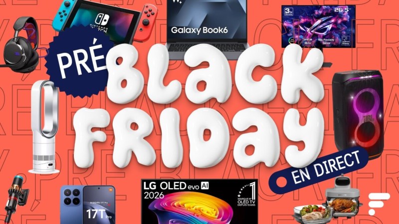 C’est déjà le top départ du Black Friday : voici les premières vraies offres tech à saisir en DIRECT