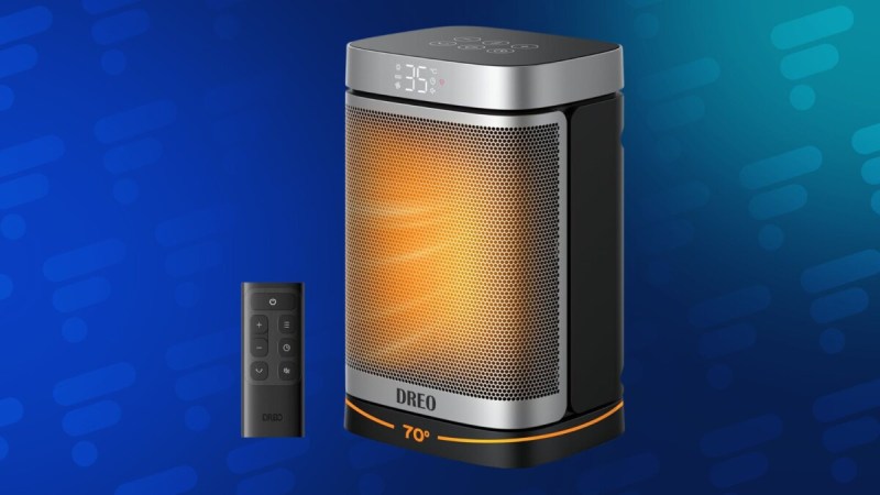 Ce chauffage d’appoint Dreo en promo à moins de 50 € est idéal pour affronter les froides journées automnales