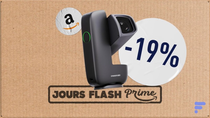 Dwarf Mini : le télescope connecté qui rentre presque dans la poche chute sous les 350 € sur Amazon
