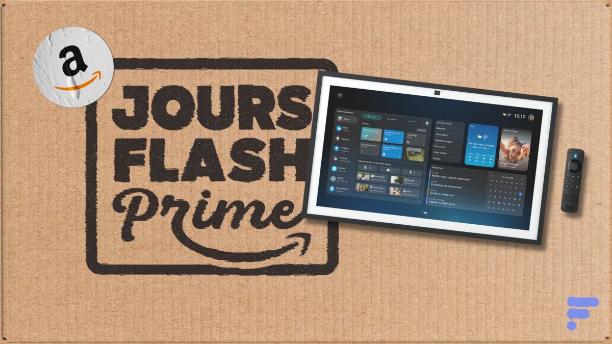 Echo Show 21 : le plus grand écran connecté d’Amazon, avec Fire TV et Alexa+, chute sous les 340 € pendant les Jours Flash Prime