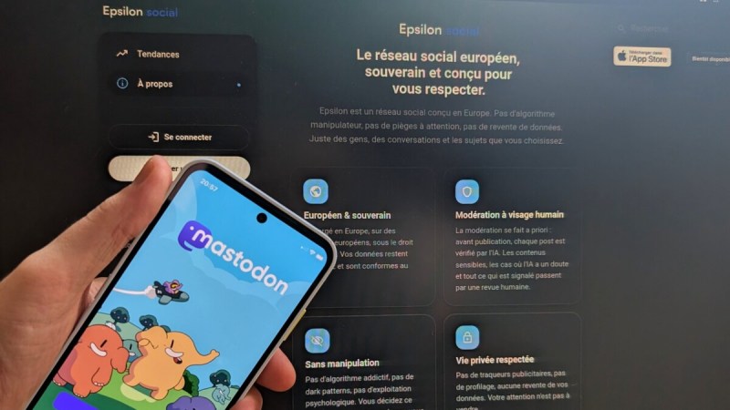 Epsilon, le nouveau réseau social « européen et souverain » est juste un énième serveur Mastodon