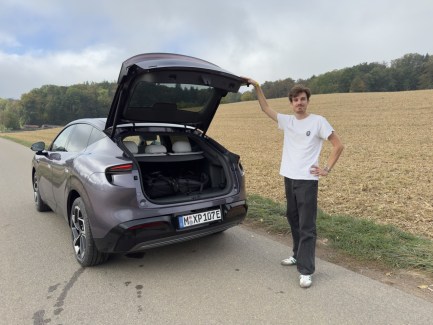 Essai Xpeng L03 // Source : Paul-Émile CASSORET pour Frandroid