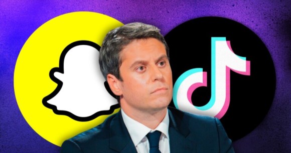 Gabriel Attal veut pouvoir bloquer les réseaux sociaux en cas d'émeutes. // Source : Montage Frandroid Gabriel Attal veut pouvoir bloquer les réseaux sociaux en cas d'émeutes. // Source : Montage Frandroid