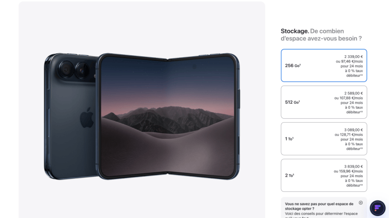 Premier iPhone pliable : Apple parle d’une demande « extraordinaire » mais garde ses chiffres pour lui