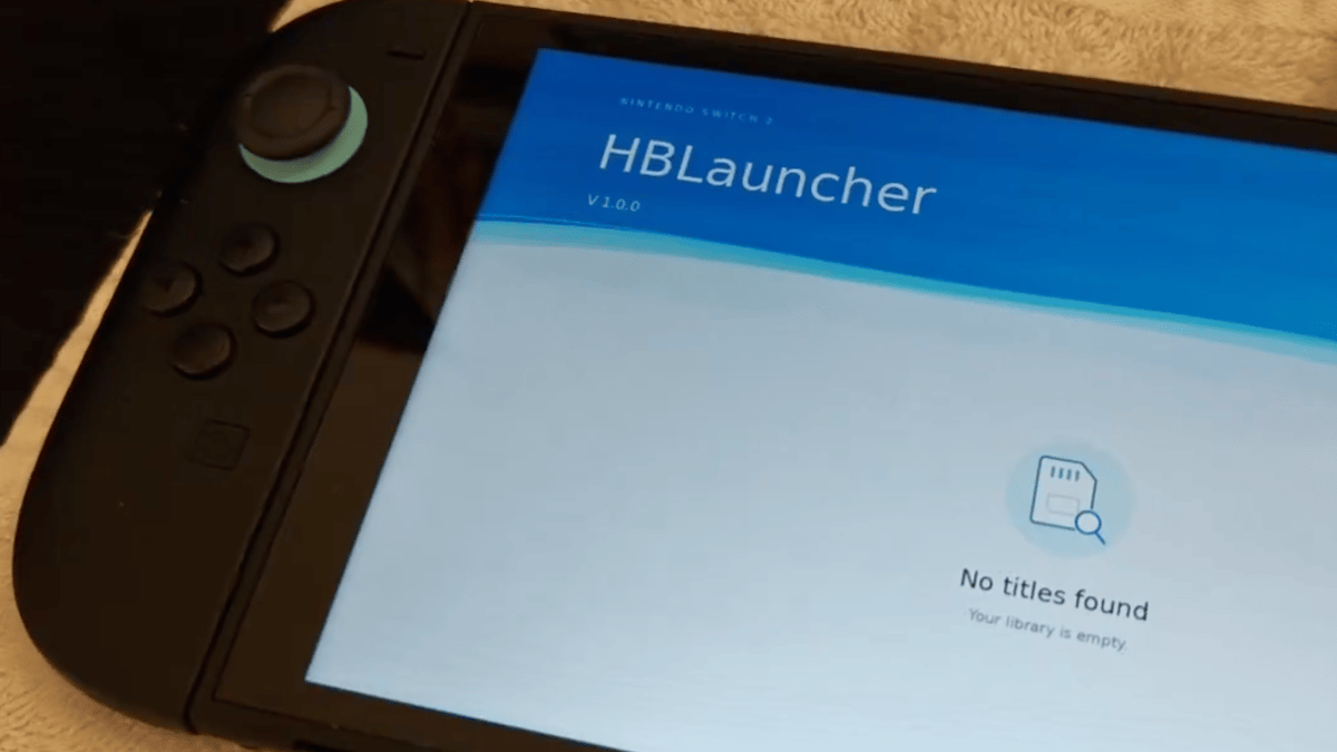 Switch 2 : moins de 24 heures après le jailbreak, un Homebrew Launcher tourne déjà