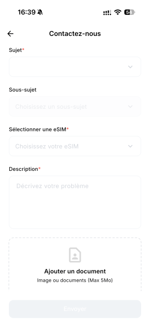 Service client Roamance