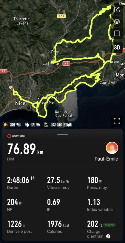 Alors je considère que Coros a raison !