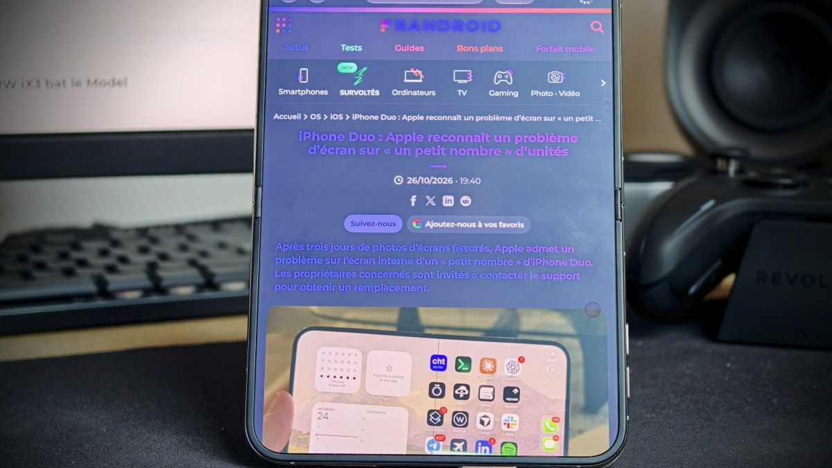 À 2 339 euros, l’iPhone Duo fait payer une réparation que Samsung offre gratuitement