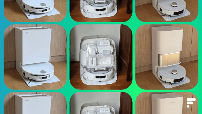 Eau à 100°C, 36 000 Pa, zéro entretien : voici les 3 aspirateurs robots stars du moment