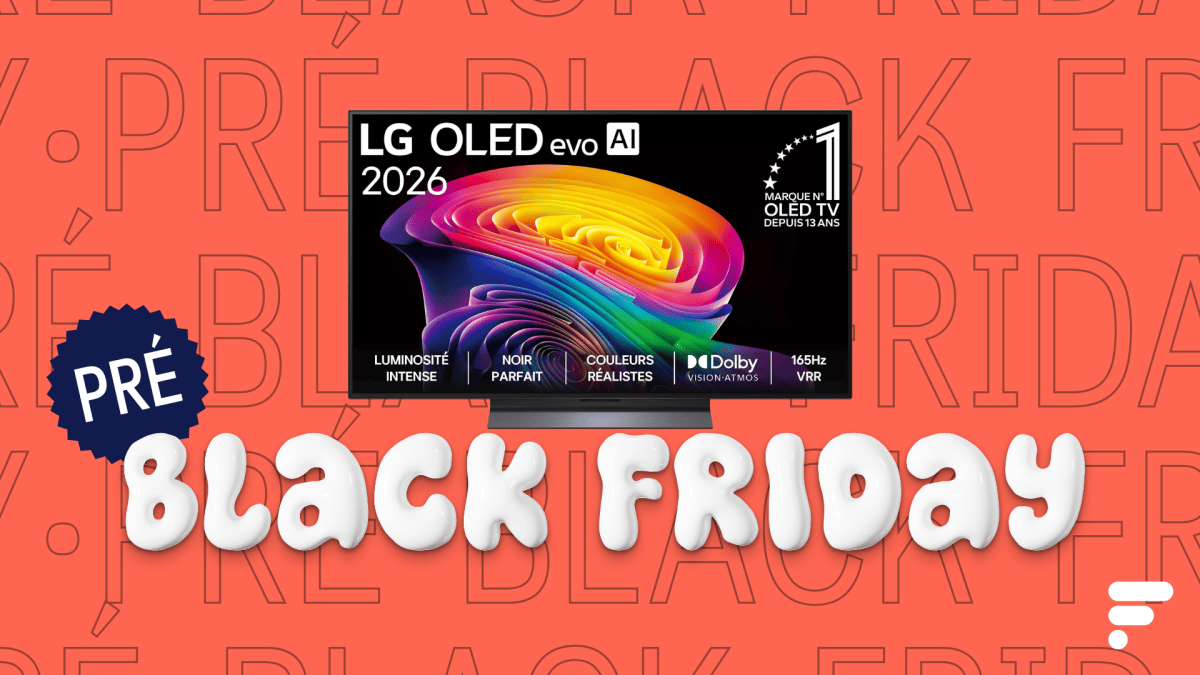 Le LG OLED48C6, petit TV OLED à 165 Hz taillé pour le jeu, chute sous les 1 000 € chez Boulanger
