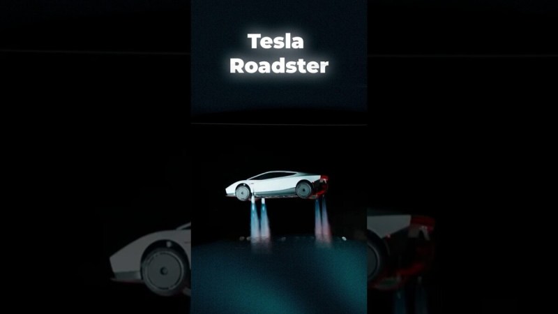 Une voiture qui roule tête en bas ? C’est la Tesla Roadster !