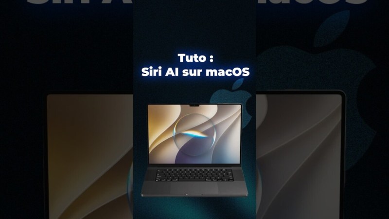 Comment avoir Siri Ai sur MacOS ?