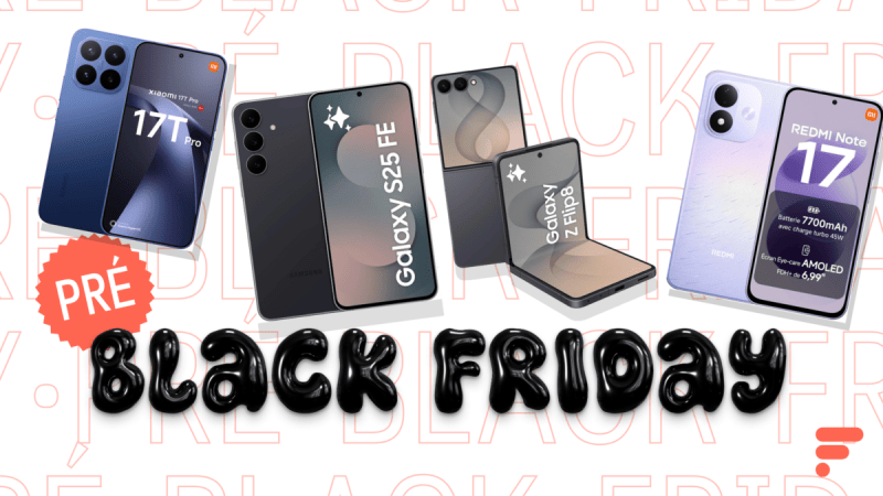 Black Friday : on a sélectionné cinq smartphones à prix cassés chez Amazon et Boulanger
