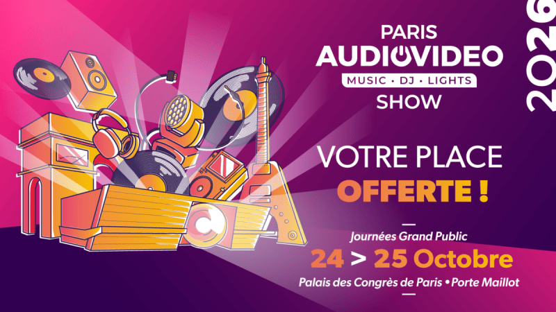 Paris Audio Video Show 2026 : Frandroid vous offre vos billets pour le grand salon hi-fi et home cinéma