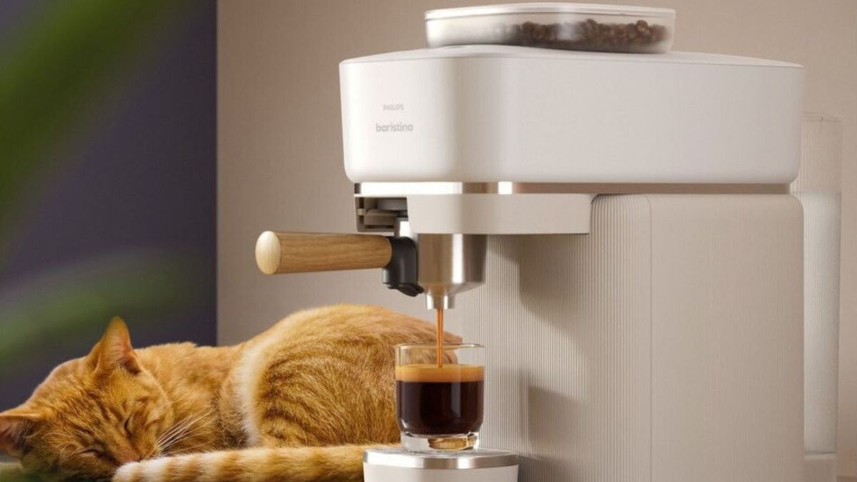 Image Philips Baristina : cette petite machine expresso à grain toute mignonne est à -28 %