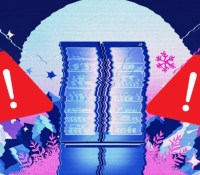 Piratage des frigos de plusieurs supermarchés en France. // Source : Montage Frandroid