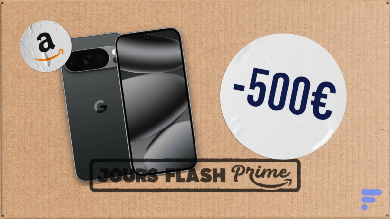 Remise XXL sur Google Pixel 10 Pro qui perd 500 euros pendant les Jours Flash Prime d’Amazon