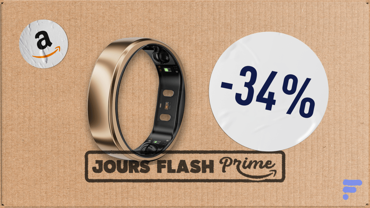 Amazon veut vous mettre la bague au doigt avec la RingConn Gen 2 Air qui perd 80 € lors des Jours Flash Prime