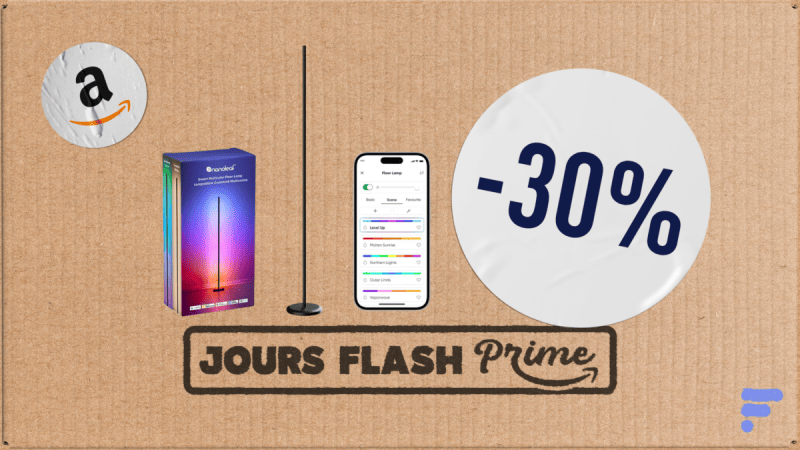 Ce lampadaire connecté Nanoleaf offre un nouveau regard sur votre salon avec une jolie promotion de 30 % durant les Jours Flash Prime