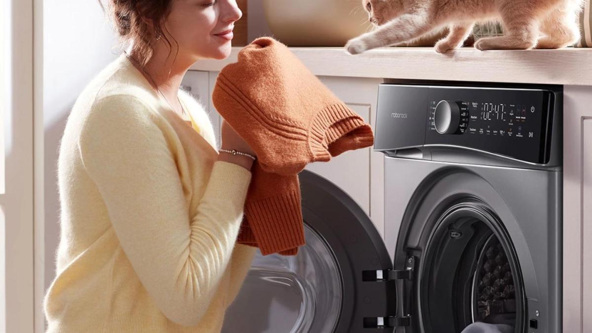 Le Roborock Zeo Lite, lave-linge séchant connecté de 10 kg, est quasi à moitié prix